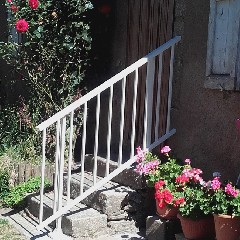 Garde corps en aluminium