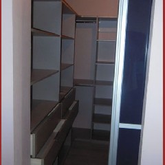 Dressing et porte coulissante