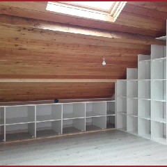 Etagère et bibliothèque