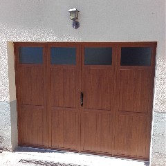 Porte de garage PVC